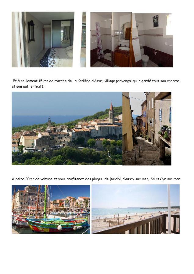 Les Arbousiers Vila La Cadiere-d'Azur Exterior foto
